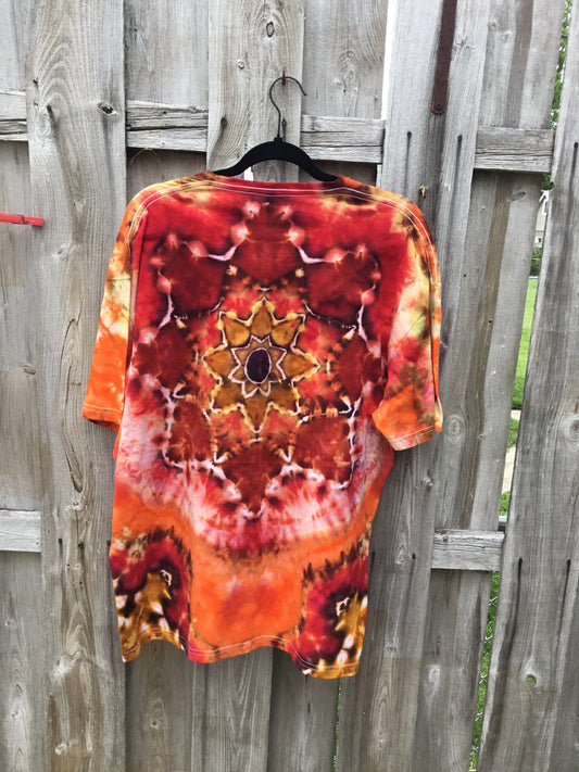 Ice dye tee 2XL