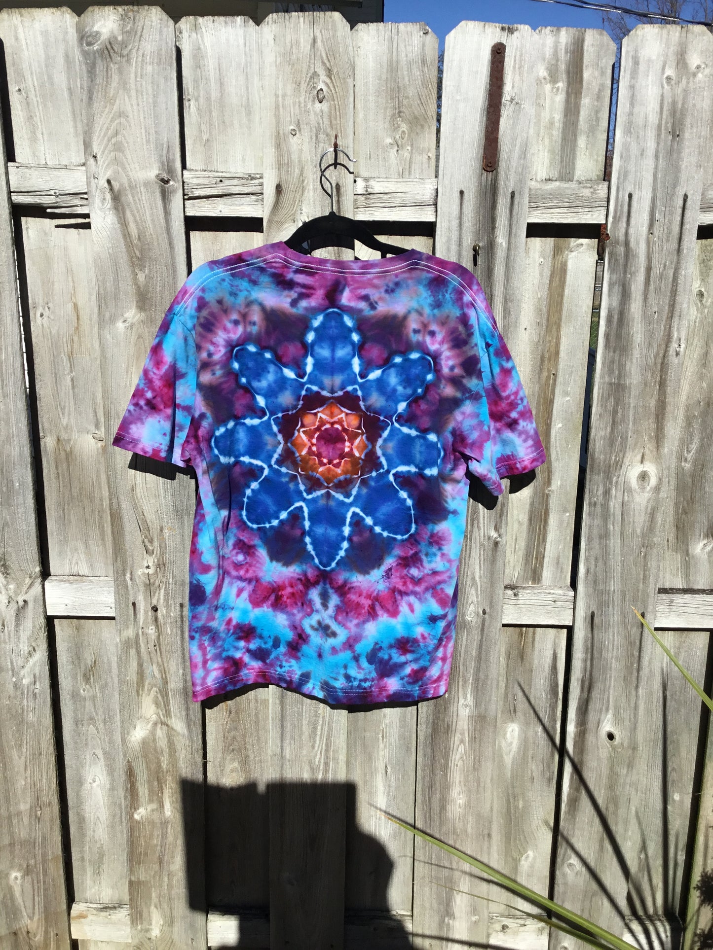 Ice dye softstyle tee Large $30