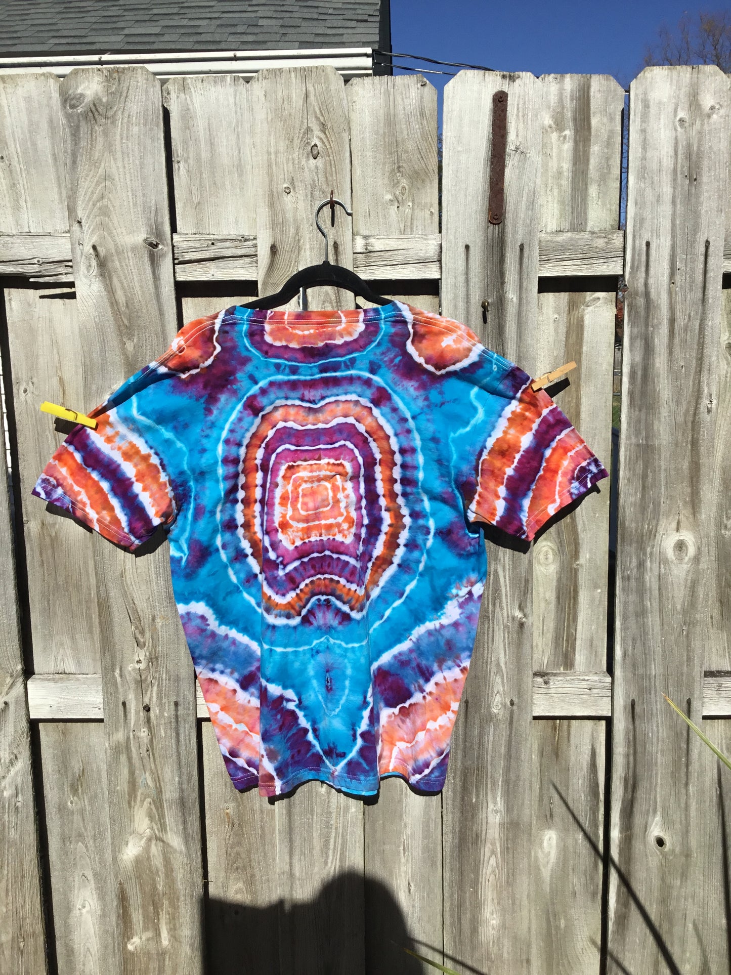 Ice dye softstyle tee $30 large