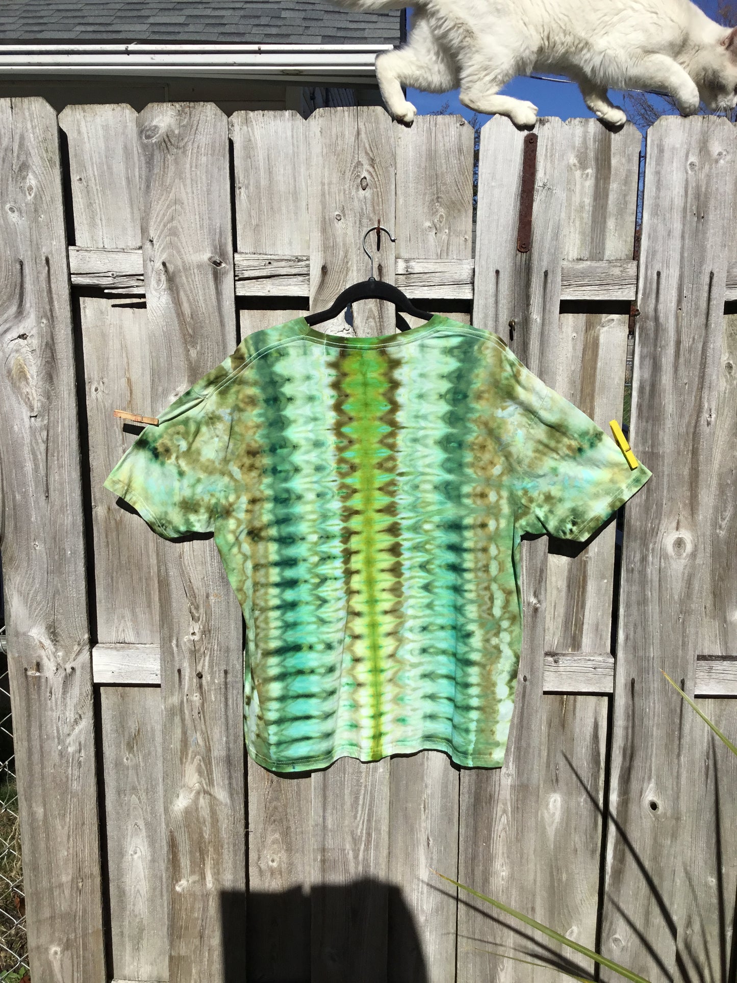 Ice dye softstyle tee XL $35