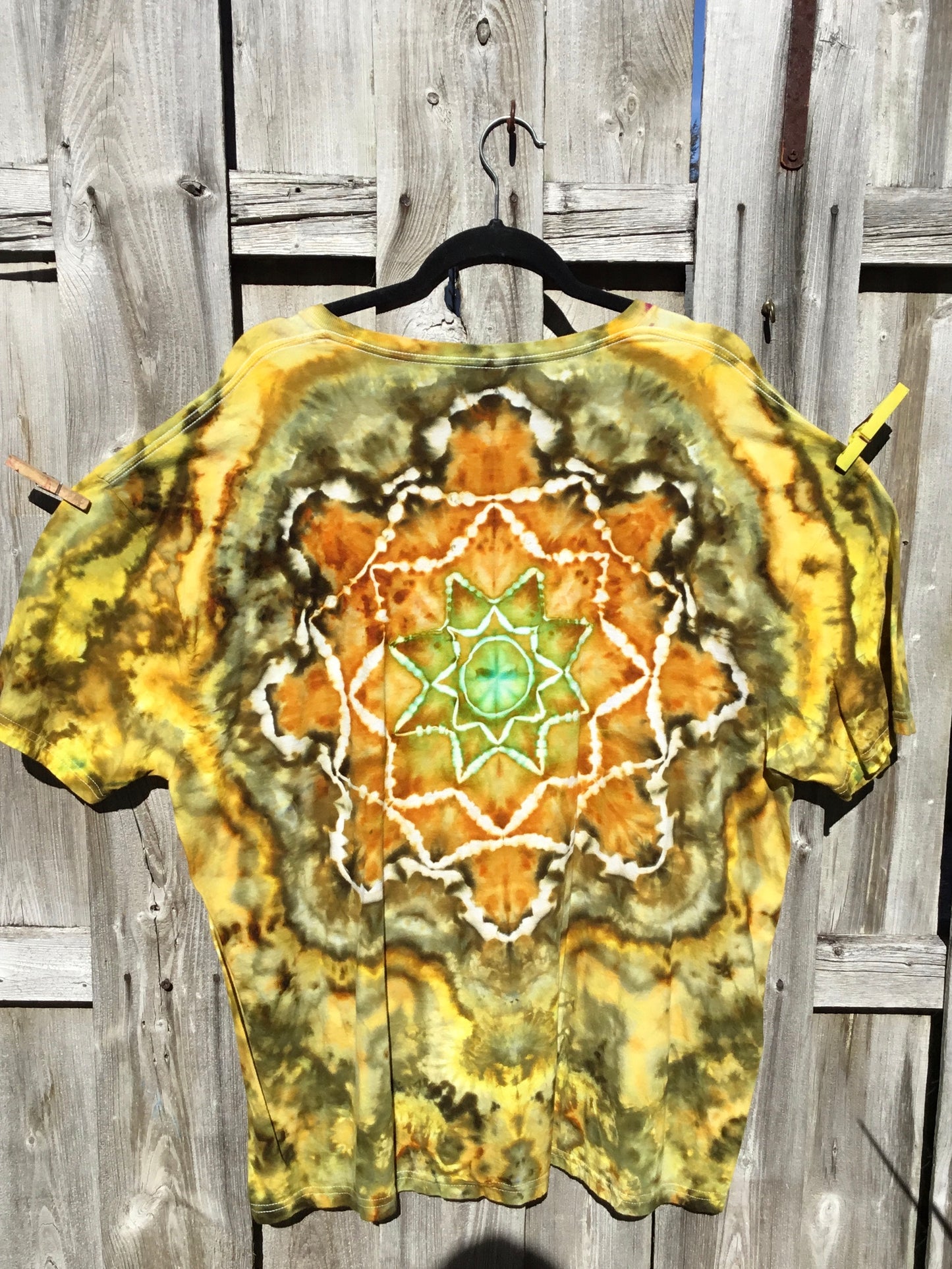 Ice dye 2XL softstyle tee $35