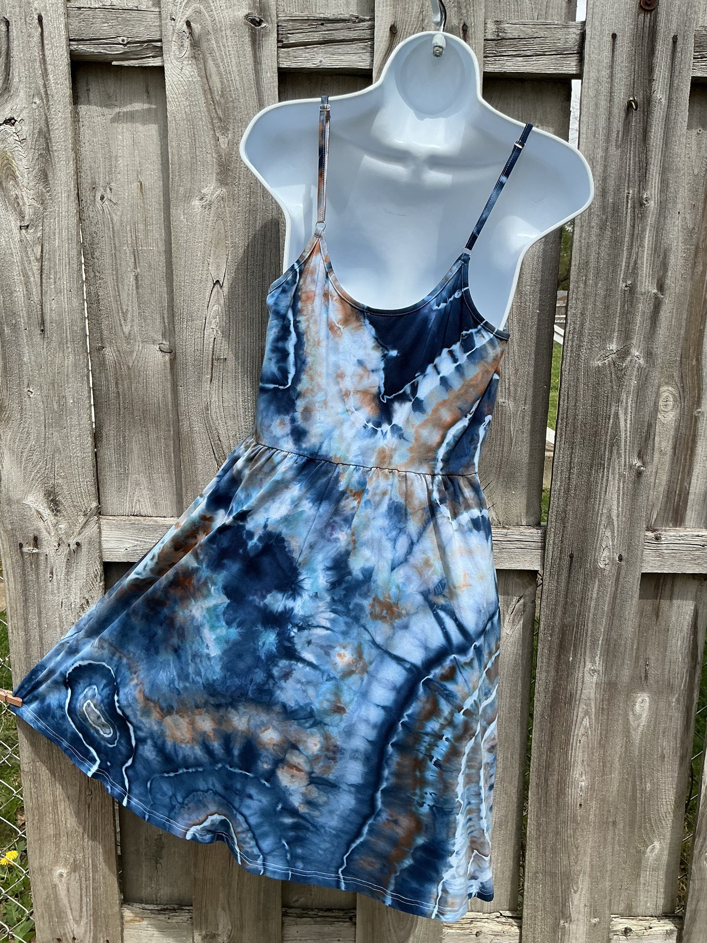 Large spaghetti strap dress