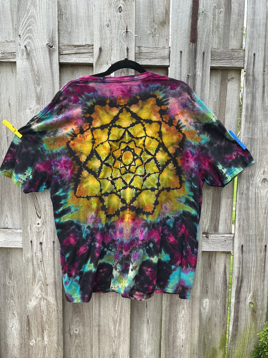 2XL Reverse Ice dye T-shirt, $40