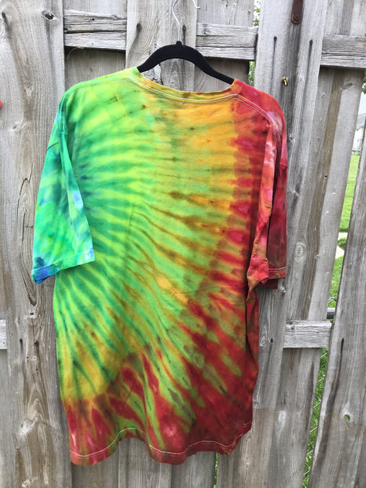 Ice dye tee 2XL $35