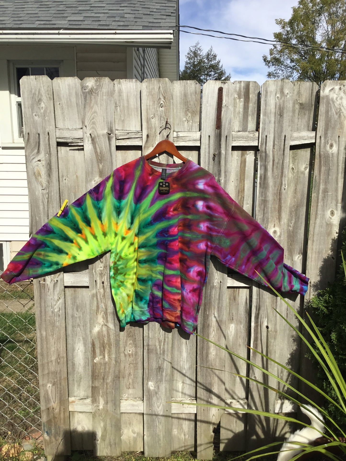 Ice dye crew neck 2XL sweatshirt $55