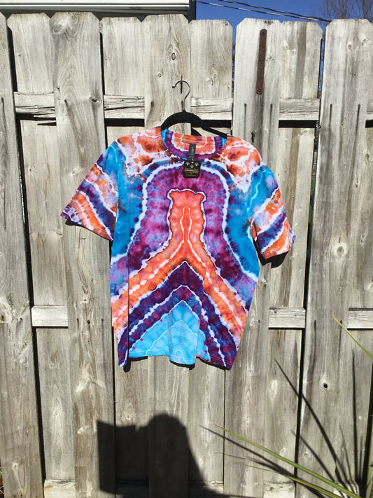 Ice dye softstyle tee $30 large