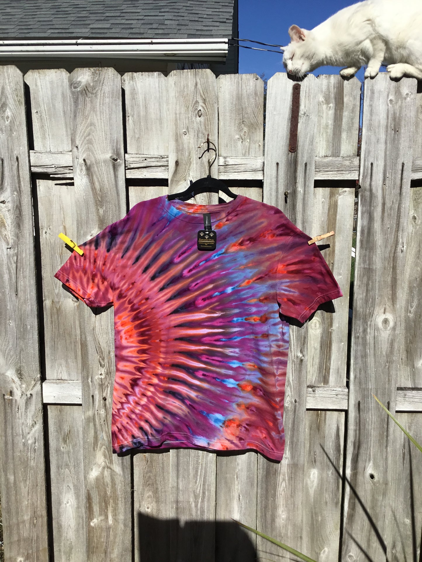 Ice dye softstyle tee $30 Large