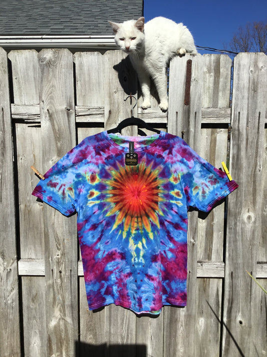 Ice dye softstyle large tee $30