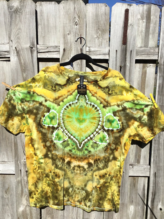 Ice dye 2XL softstyle tee $35