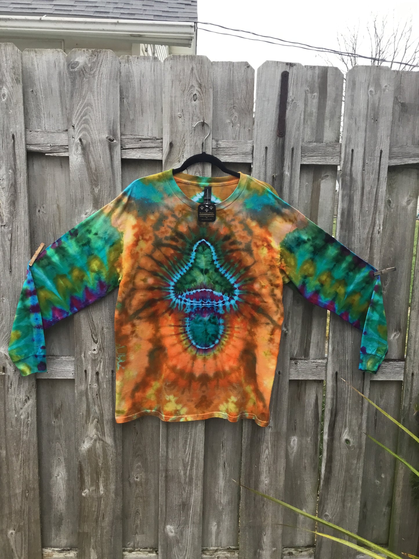 Ice dye long sleeve large $