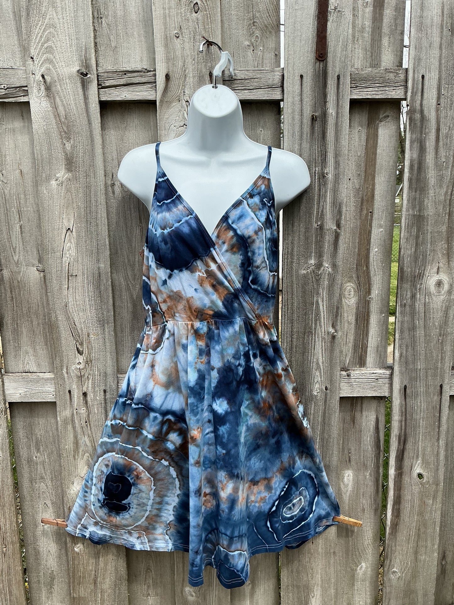 Large spaghetti strap dress