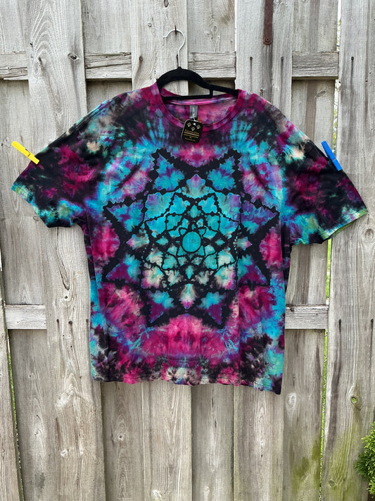 2XL Reverse Ice dye T-shirt, $40