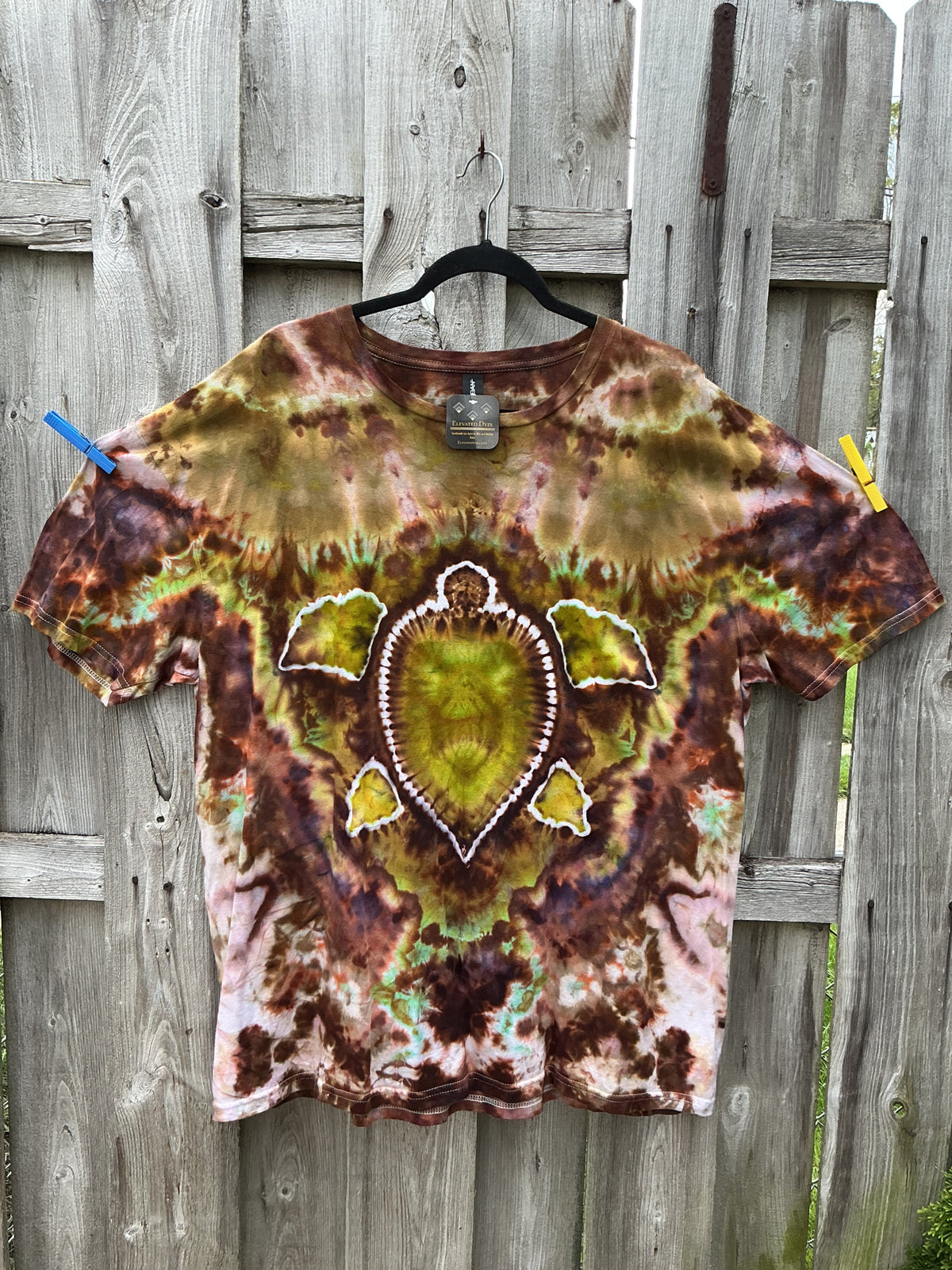 2XL Ice dye T