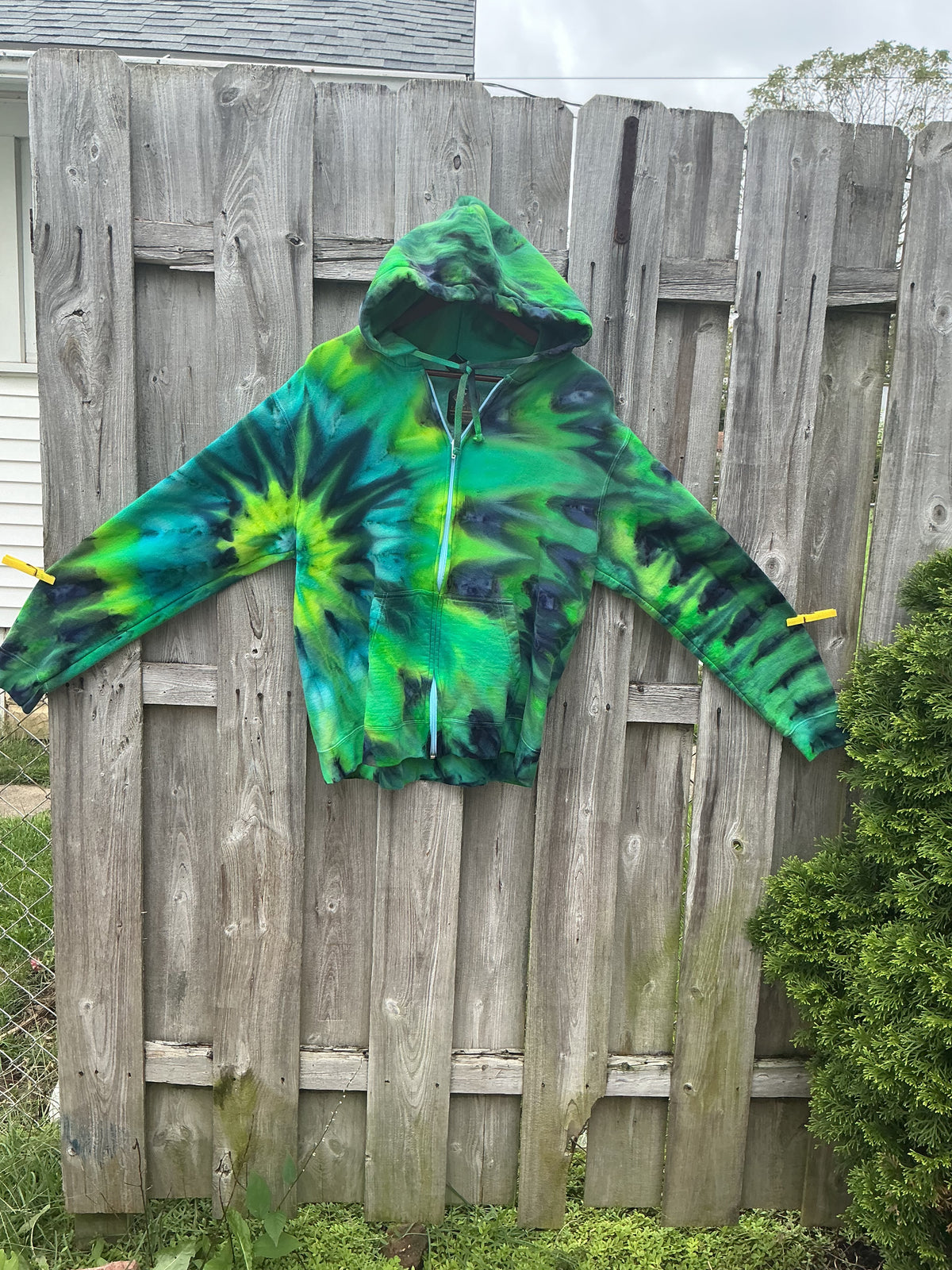 Large zip up hoodie