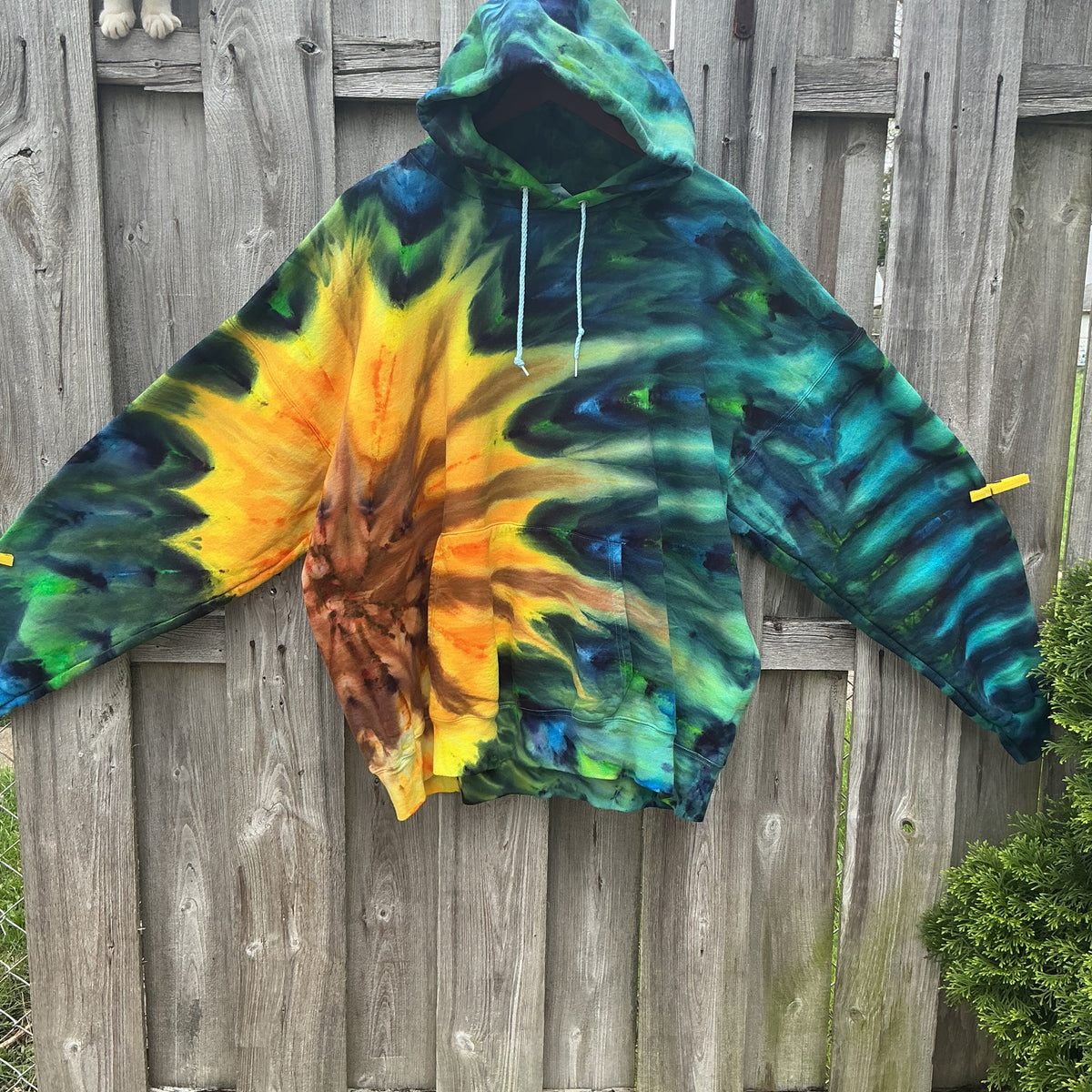 2XL heavyweight hoodie, $75